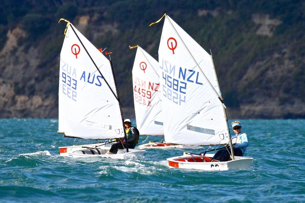 - 2014 Toyota Optimist Nationals, Manly © Richard Gladwell www.photosport.co.nz